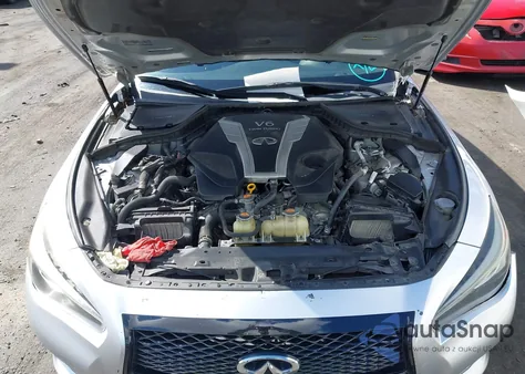 2017 Infiniti Q50 3.0T Premium z USA, uszkodzony, nr VIN JN1EV7AP4HM737429